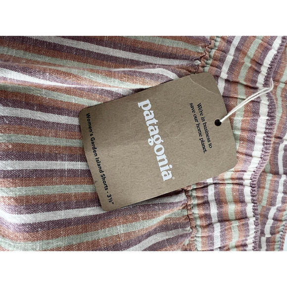 Patagonia Garden Island Shorts Womens Sz XL Good Times Evening Mauve 58176 NWT - Picture 5 of 5